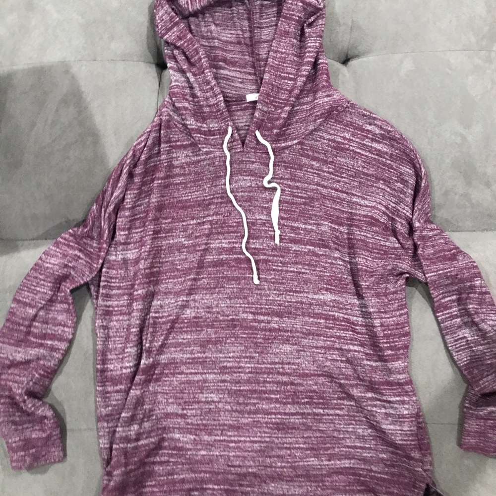 Purple sweatshirt